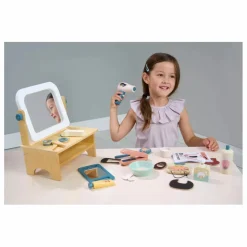 Hot Tender Leaf Toys Salon de coiffure Multicolore