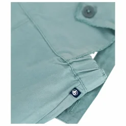 Outlet Petit Bateau Salopette Bambin Coton Bio | Bleu