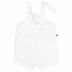 Petit Bateau Salopette Bargain Coton Bio | Ecru Clearance