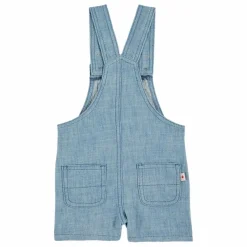 Emile et Ida Salopette Chambray | Bleu Clair Best