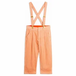 Mini Rodini Salopette Clover Velours Côtelé | Saumon Discount