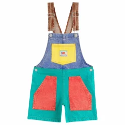 Enfant Bobo Choses Salopette Colorblock Coton Bio |
