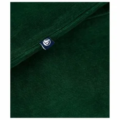 New Petit Bateau Salopette Côtelée | Vert sapin