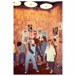 Piupiuchick Salopette en Jean Cœurs | Bleu Clair Clearance