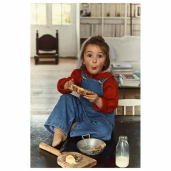 Poudre Organic Salopette en Jean Quetsche | Bleu jean New