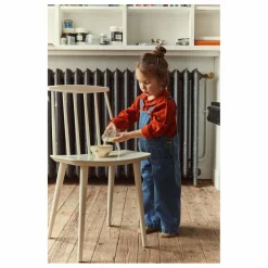 Poudre Organic Salopette en Jean Quetsche | Bleu jean New