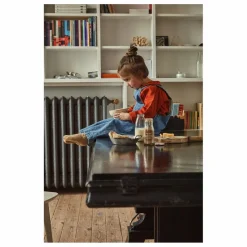 Poudre Organic Salopette en Jean Quetsche | Bleu jean New