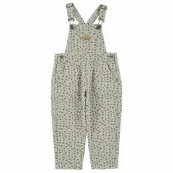 Sale Piupiuchick Salopette Fleurie | Gris clair