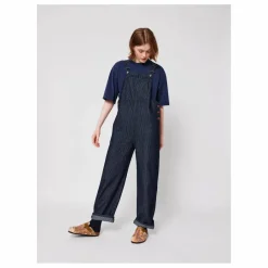 Femme Bobo Choses Robes, Combinaisons|Salopette Rayée Denim Coton Bio - Collection Femme |