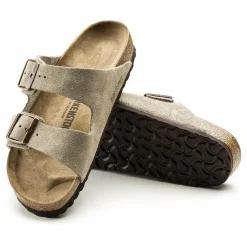 Femme BIRKENSTOCK Sandales Arizona SFB Cuir Suede - Collection Adulte |