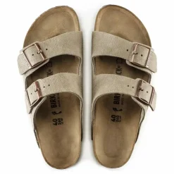 Femme BIRKENSTOCK Sandales Arizona SFB Cuir Suede - Collection Adulte |
