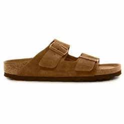 Best BIRKENSTOCK Sandales Arizona SFB Cuir Suède Chaussant Etroit | Mink