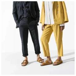 Best BIRKENSTOCK Sandales Arizona SFB Cuir Suède Chaussant Etroit | Mink