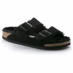 New BIRKENSTOCK Sandales Arizona Shearling - Collection Adulte | Noir