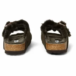 BIRKENSTOCK Sandales Arizona Shearling - Collection Adulte | Chocolat Sale