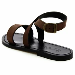 K.Jacques Sandales Calfat Nubuck | Marron New