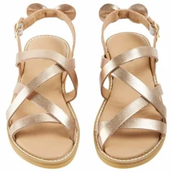 Enfant Emile et Ida Sandales, Espadrilles|Sandales, Espadrilles|Sandales Croisillons Cuir |