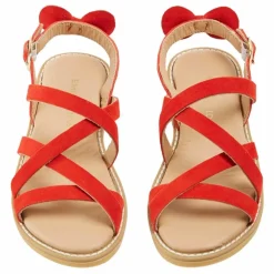 Enfant Emile et Ida Sandales Croisillons Cuir |