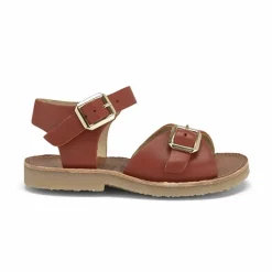 Young Soles Sandales Cuir Sonny | Rouille Clearance