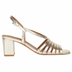 Best Anthology Paris Sandales Daley Cuir | Champagne