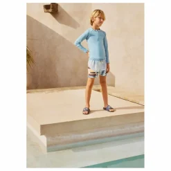 Molo Sandales de Plage Zhappy Palm Smile | Bleu marine Outlet