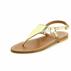 K.Jacques Sandales Dionysos Lamé | Doré