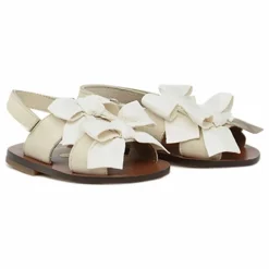 Pèpè Sandales Double Nœud | Ecru Online