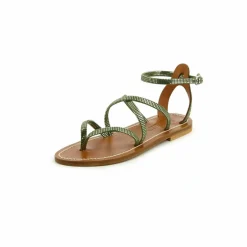 Femme K.Jacques Sandales, Espadrilles|Sandales Epicure Caviar |