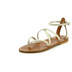 K.Jacques Sandales Epicure Tolina | Blanc Hot