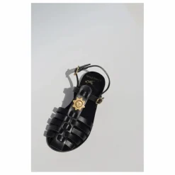 Mama Praïa Sandales Fisherman Sun | Noir Sale