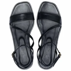 New Lachoix Sandales Grace Cuir | Noir