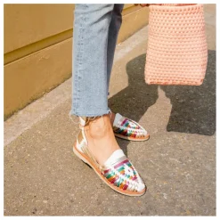 Femme Mapache Sandales, Espadrilles|Sandales Ibarra Iris Métallisées |