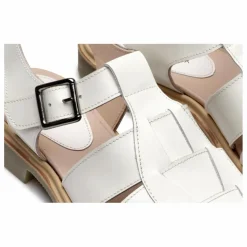 Paraboot Sandales Iberis Gloss | Blanc Best