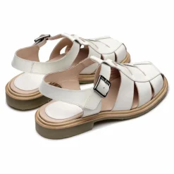 Paraboot Sandales Iberis Gloss | Blanc Best