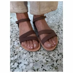 Online Théluto Sandales Iris | Chocolat