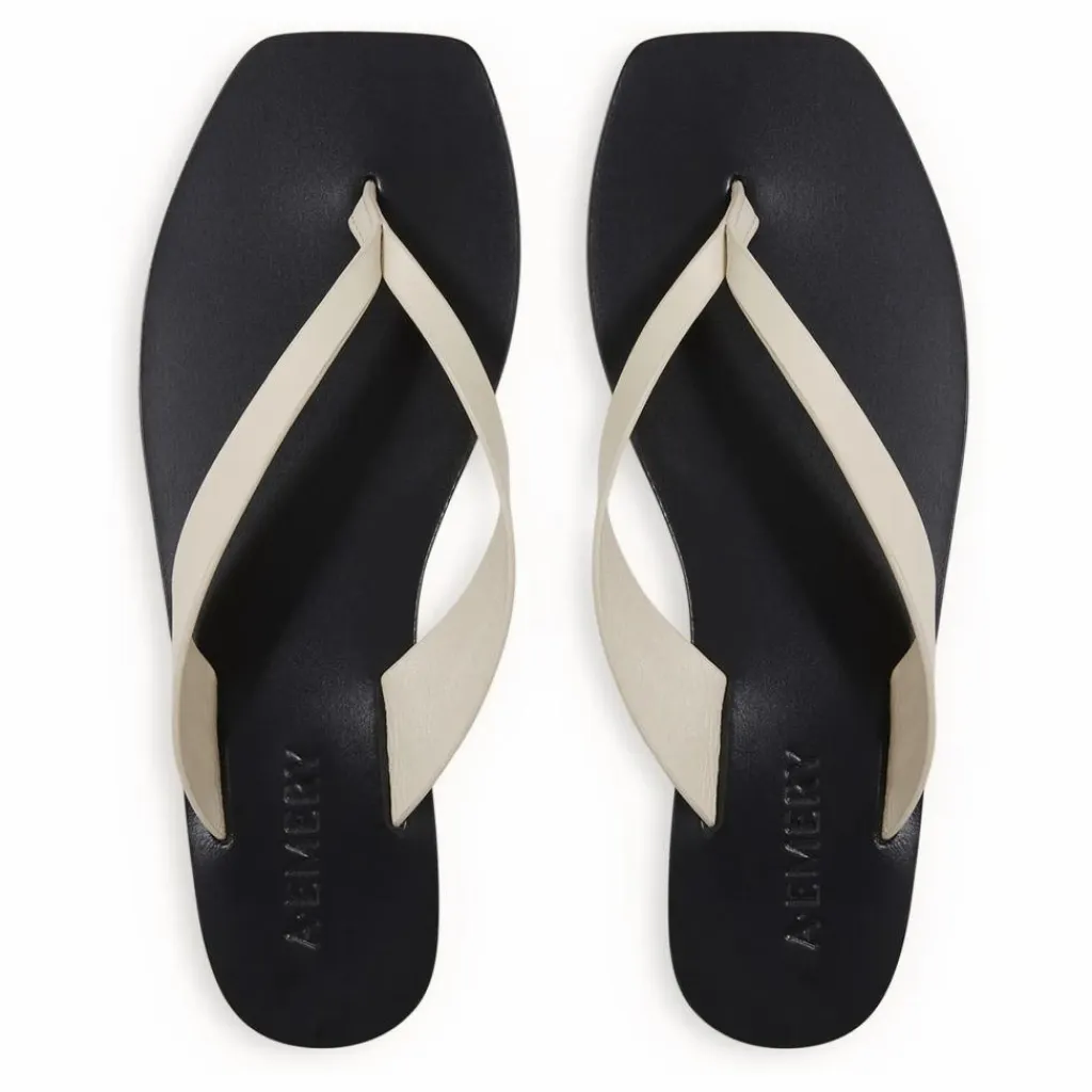 A. Emery Sandales Kinto Bicolores | Ecru Online