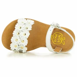 Enfant Pom d'Api Sandales, Espadrilles|Sandales Plagette Multi Flo |