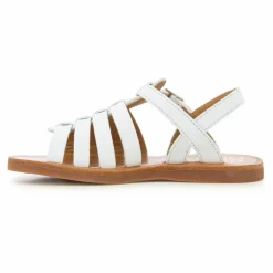 Pom d'Api Sandales Plagette Strap | Blanc Clearance