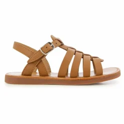 Pom d'Api Sandales Plagette Strap | Camel Best