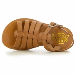 Pom d'Api Sandales Plagette Strap | Camel Best