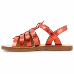 Pom d'Api Sandales Plagette Strap | Rouge Best