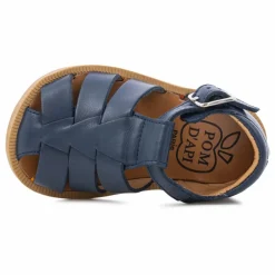 Pom d'Api Sandales Poppy Daddy | Bleu marine Discount