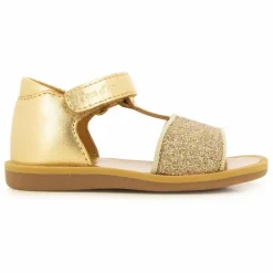 Enfant Pom d'Api Sandales, Espadrilles|Sandales, Nu-Pieds|Sandales Poppy Easy Glitter |