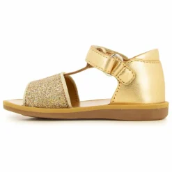 Enfant Pom d'Api Sandales, Espadrilles|Sandales, Nu-Pieds|Sandales Poppy Easy Glitter |