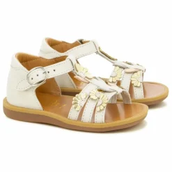 Enfant Pom d'Api Sandales Poppy Multi Daisy |