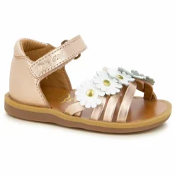 Pom d'Api Sandales Poppy Multi Flo | Cuivre Discount