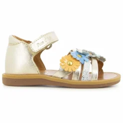Enfant Pom d'Api Sandales Poppy Multi Flo |