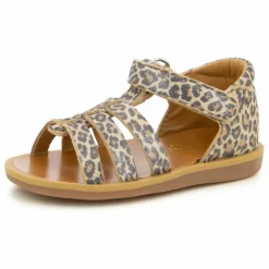 Pom d'Api Sandales Poppy Strap | Léopard Sale