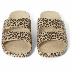 Clearance Freedom Moses Sandales Prints Wildcat | Beige