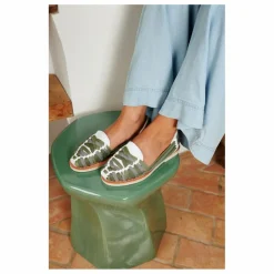 Femme Mapache Sandales Rita Blanc |